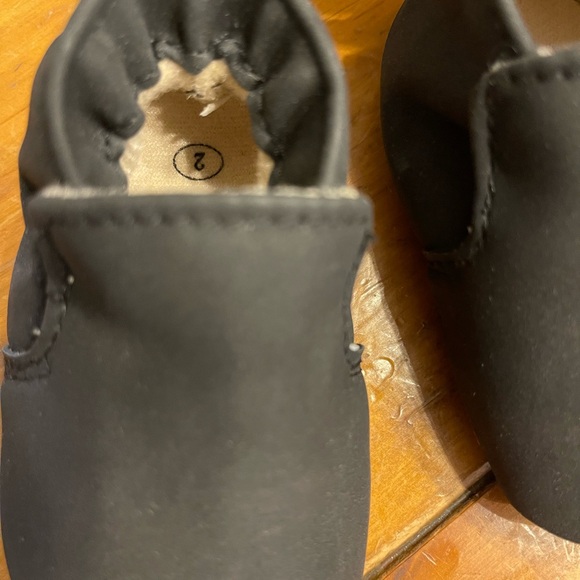 Sweet N Swag Black Baby Loafers size 2 - Picture 5 of 5